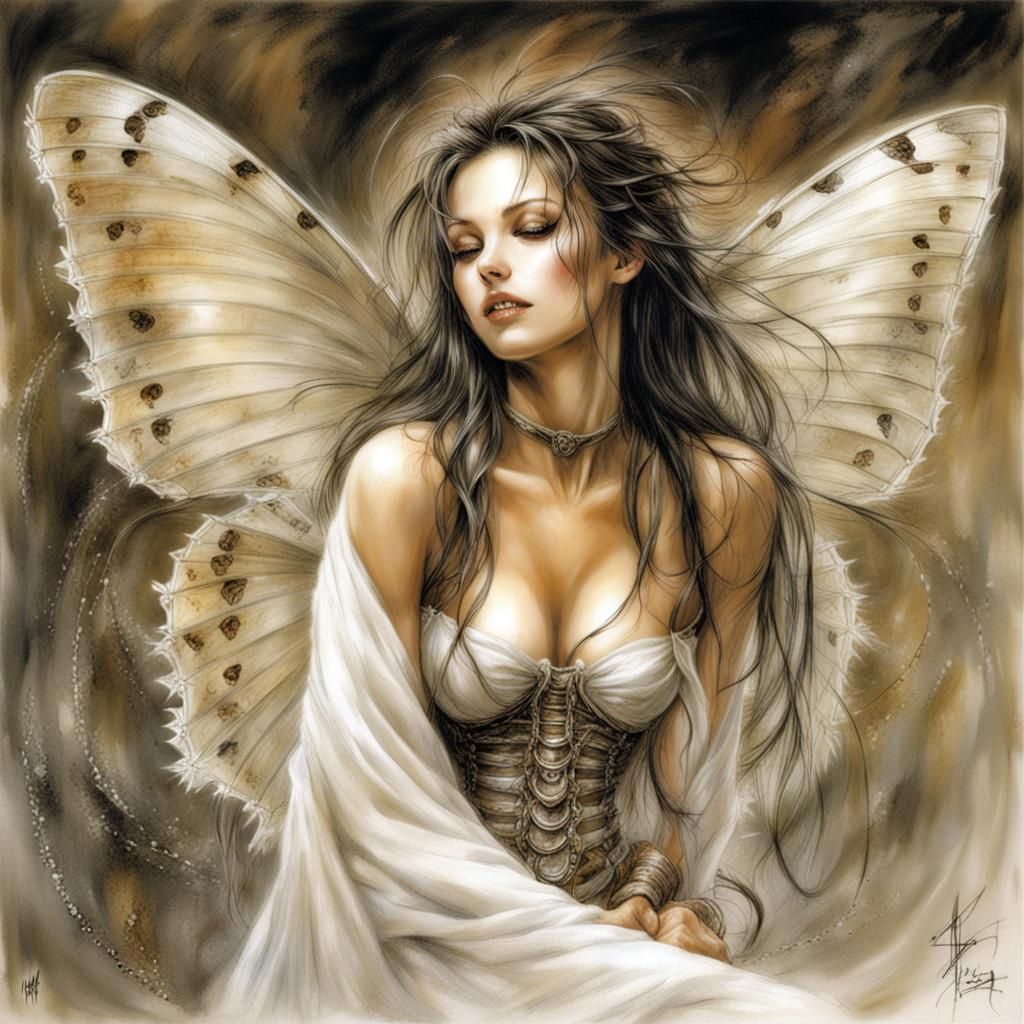 Joyful Butterfly in Fantasy Art Style