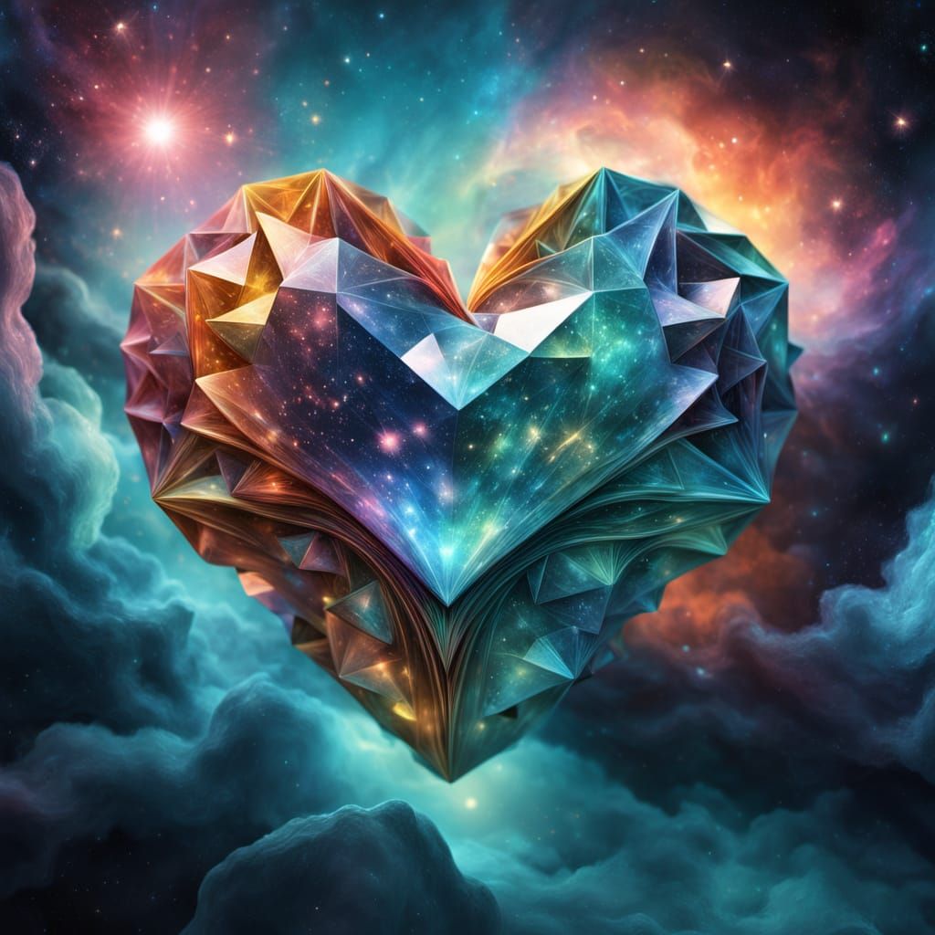 Cosmic Heart of Platonic Solids in Nebula