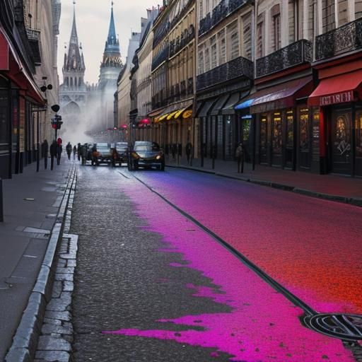 Paris Meets Moscow: A Hyperrealistic Street Art Masterpiece