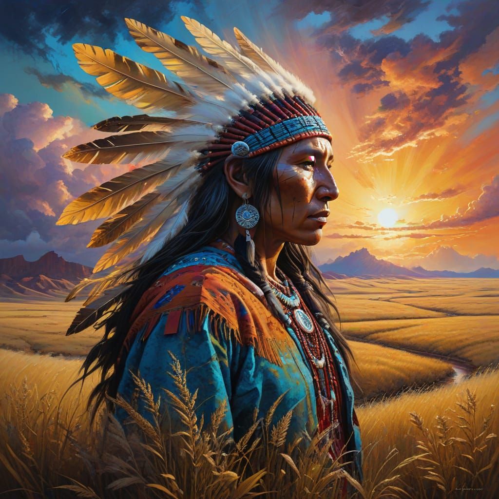 Surreal Plains Visionary Connects with the Land