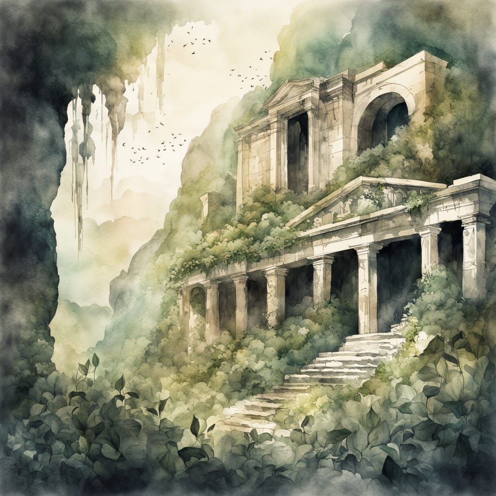 Vanished World Revealed in Mountain Fault Illustration