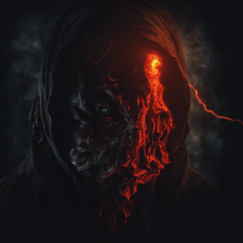 Dark Light Emitting Evil and Madness