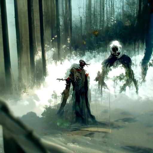 Sinister Forest: Zombies and Ghosts