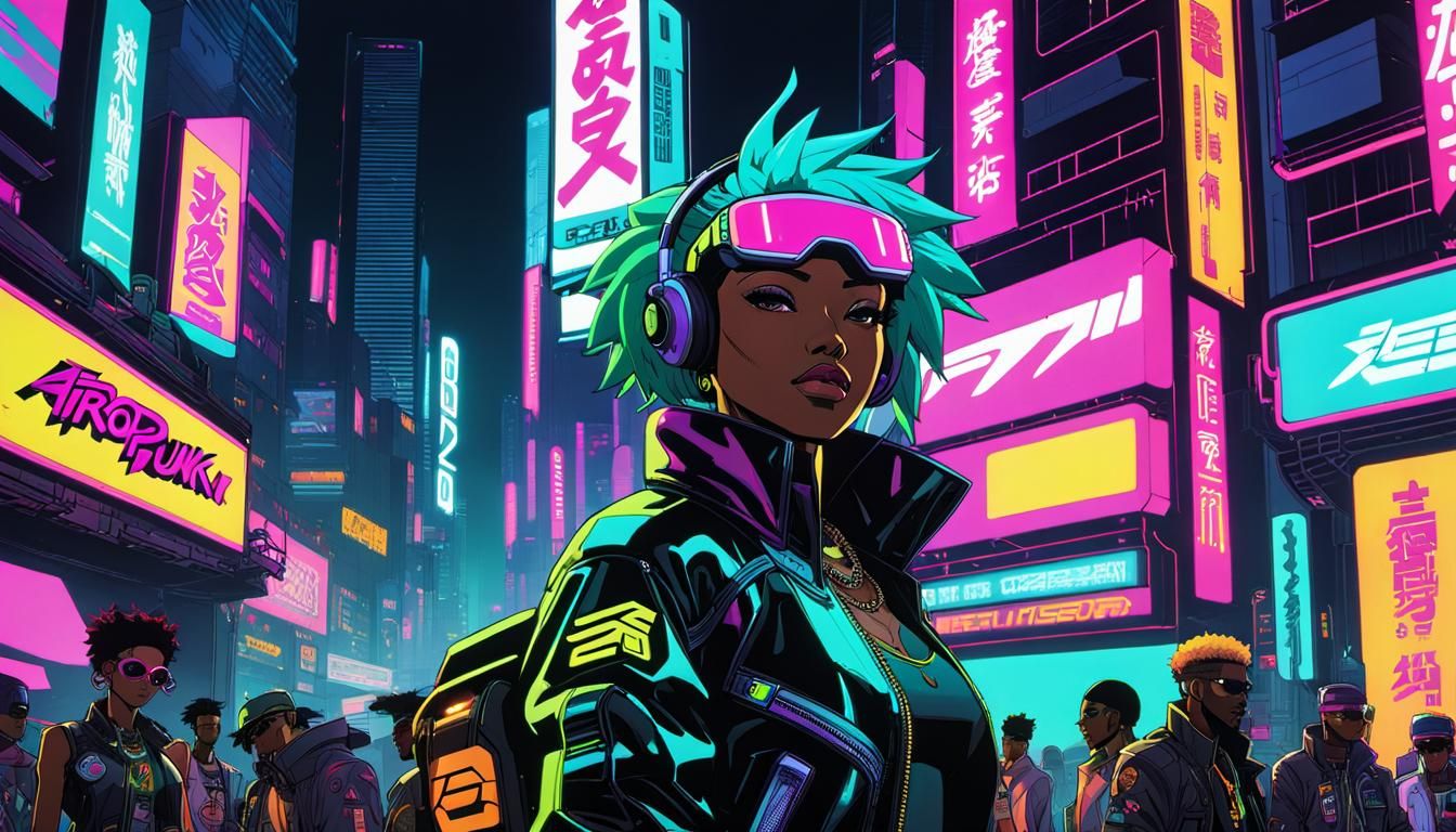 Afropunk Meets Jet Set Radio Future