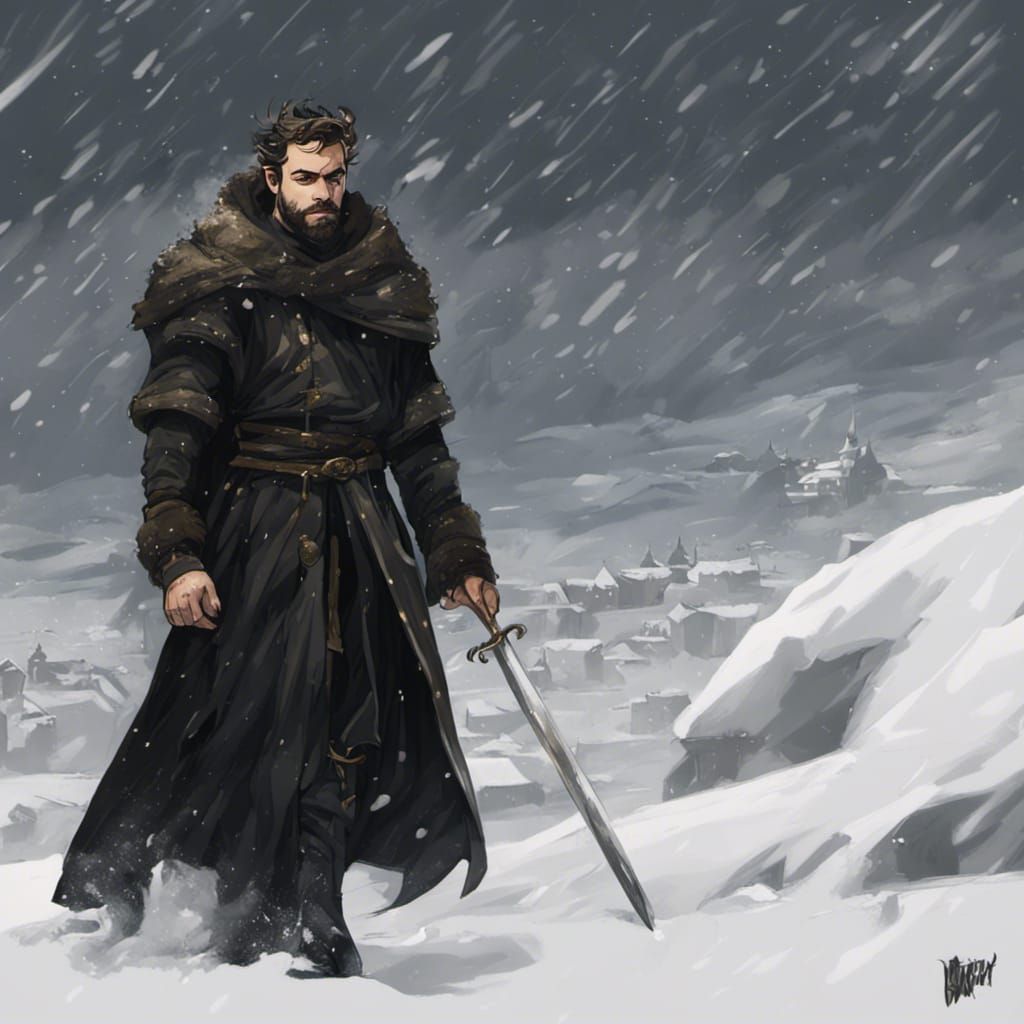 Renly Baratheon as Night Watch Soldier