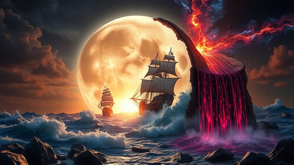 Optical illusion for experienced sailors