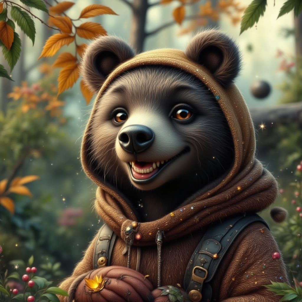Animals with a human smile