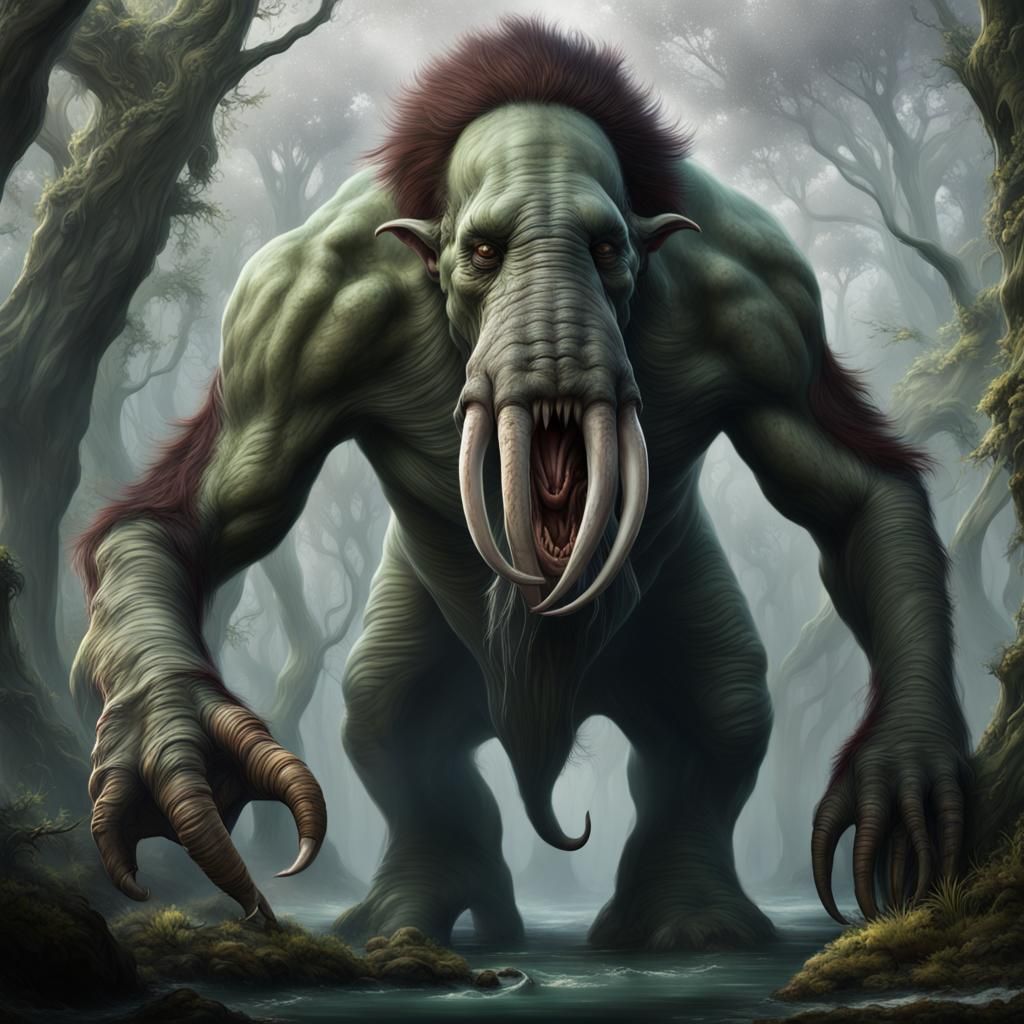 Jaghut Creature Concept Art in Unreal Engine 5