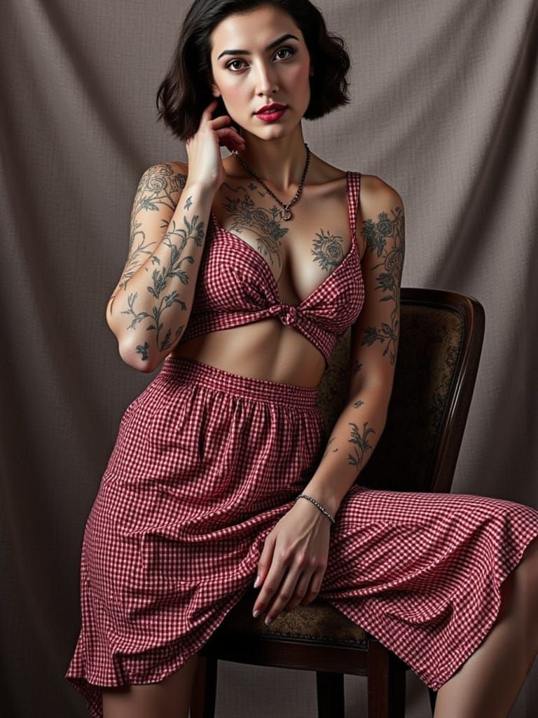 Ethereal Beauty in Dusty Rose Hues