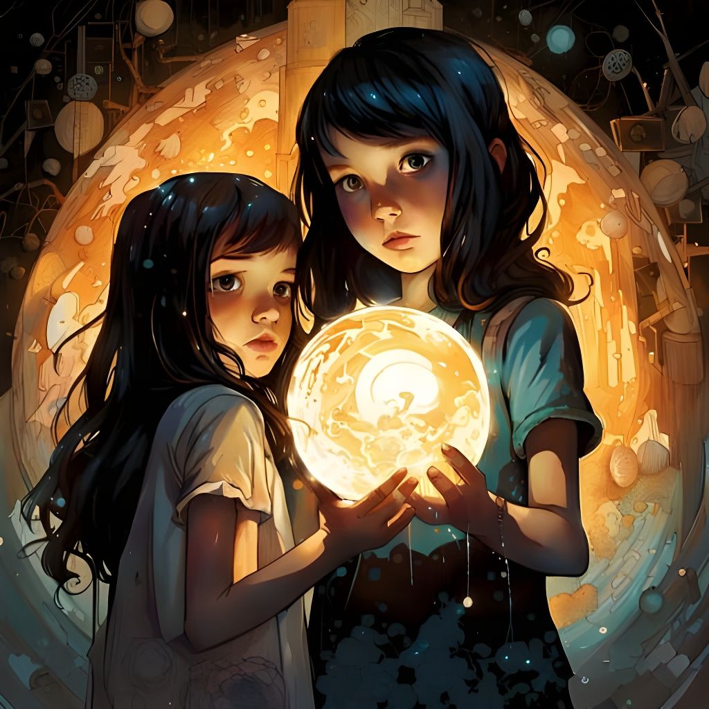 Abstract Image Created by AI Image Generator