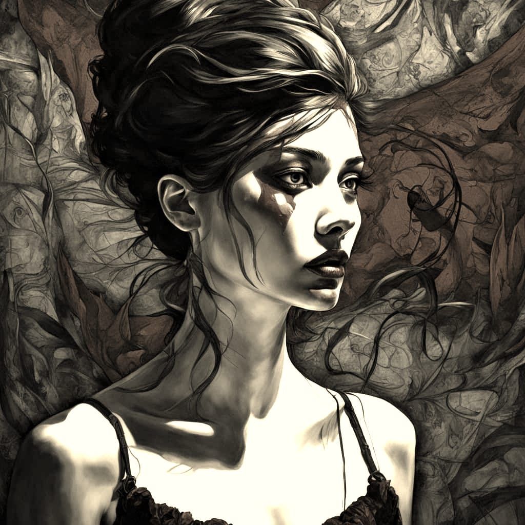 Dominating Woman Portrait