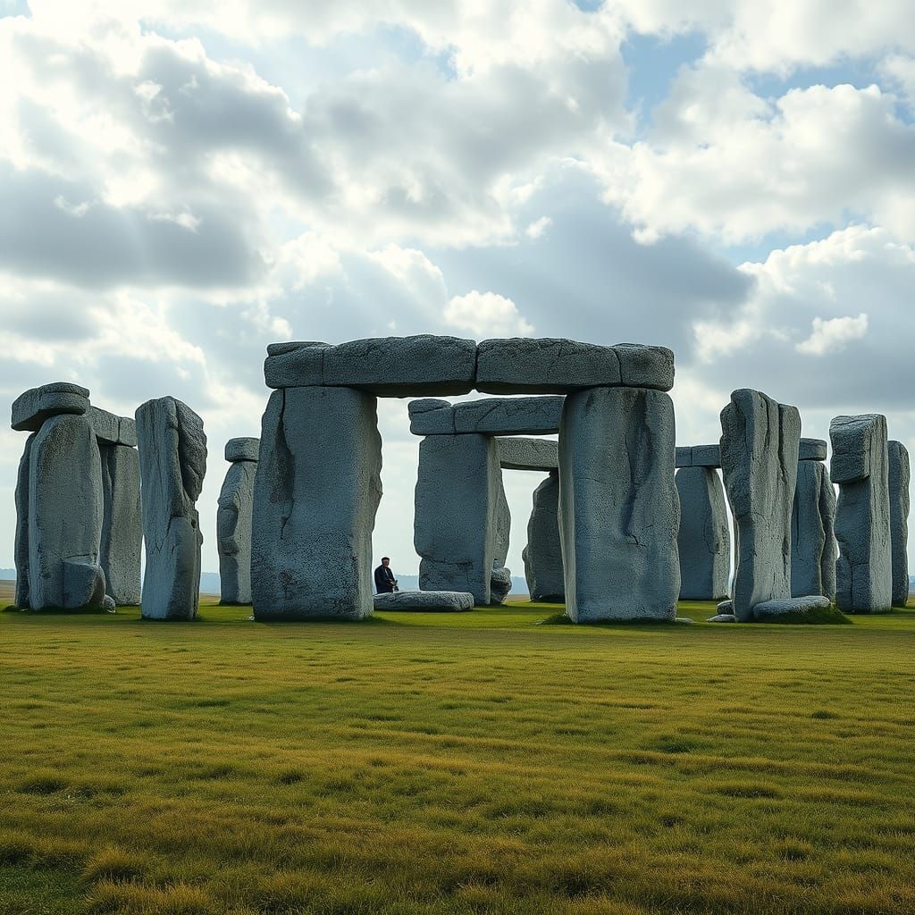 Stonehenge Landscape in Realistic Detail