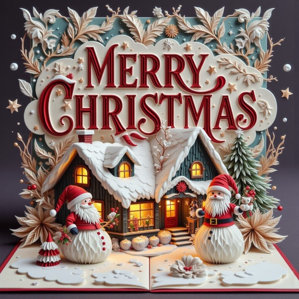 <lora:Pop-up postcard:1.0>