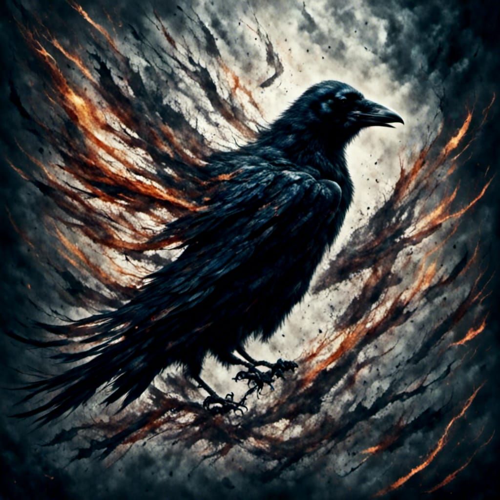 Eric Draven as the Crow at Chamber Door