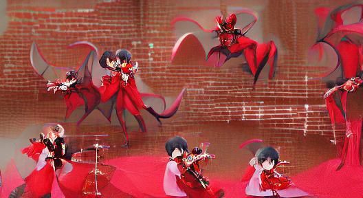 Bizarre Dark Fantasy Depiction of the Devil