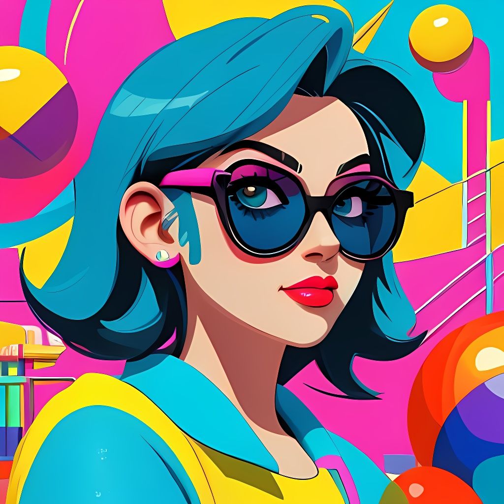 Lazy Crocks NFT in Pop Art Style