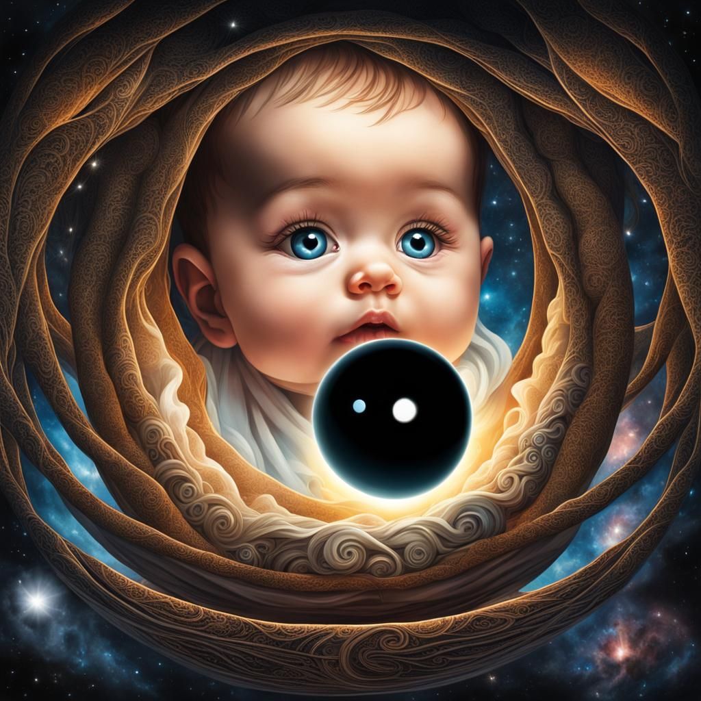 Protective Eye Illuminates Baby in Womb