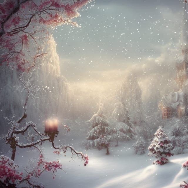 Candle in the Snow
