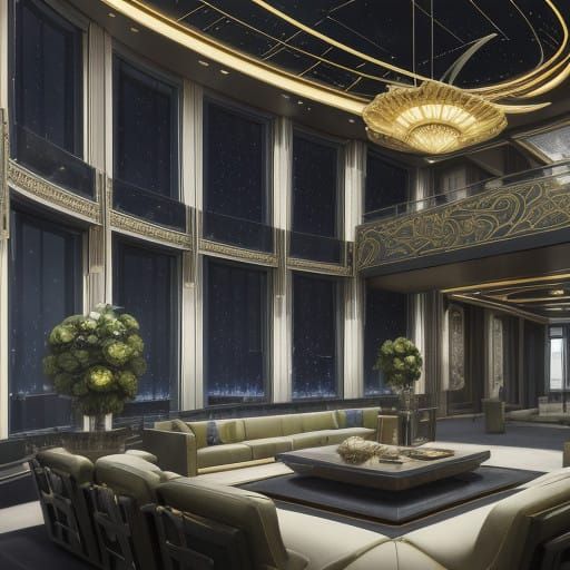 Sleek Ondergoshian Starship Blends Ancient and Modern Engine...