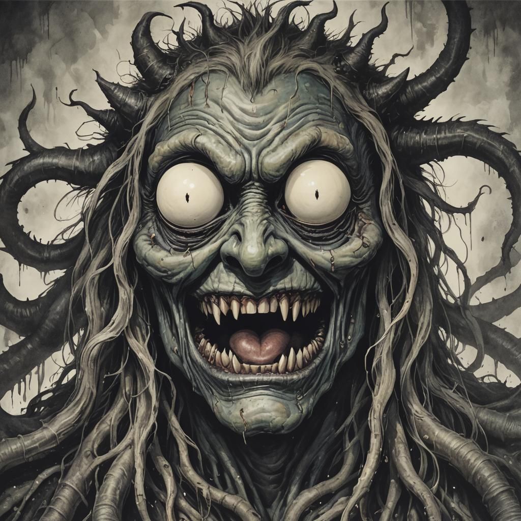 Abstract Monster of the Inner Self