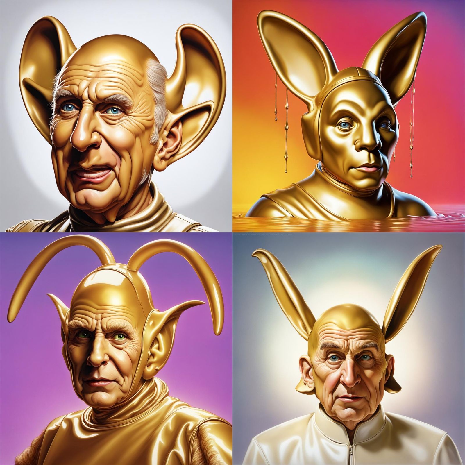 Golden Mel Brooks 'Think Different' Concept Art