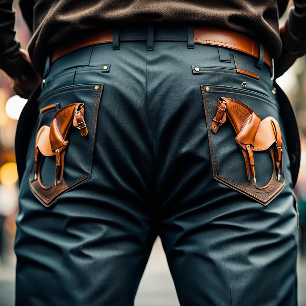 Man with Horseshoe Marks: Hyperrealistic Professional Photog...