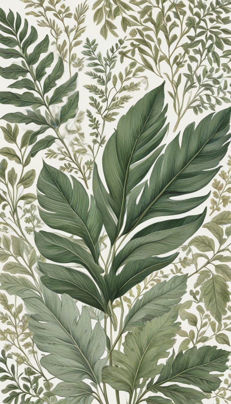 palm leaves