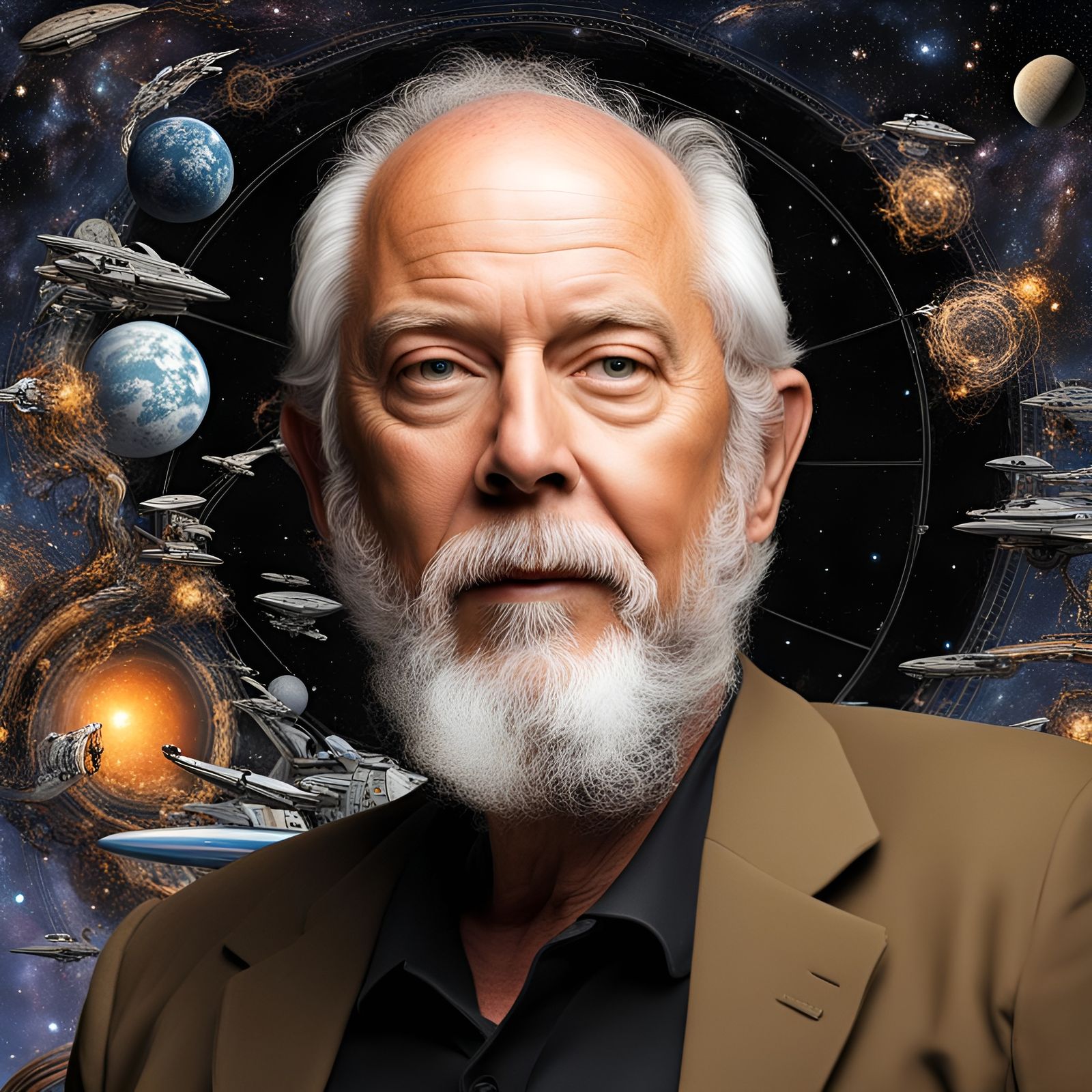 Science Fiction Writer Portrait