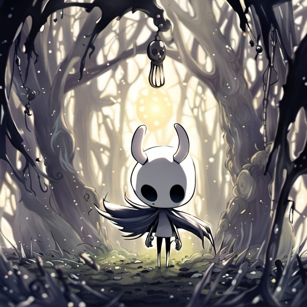 Hollow Knight Anime Key Visual
