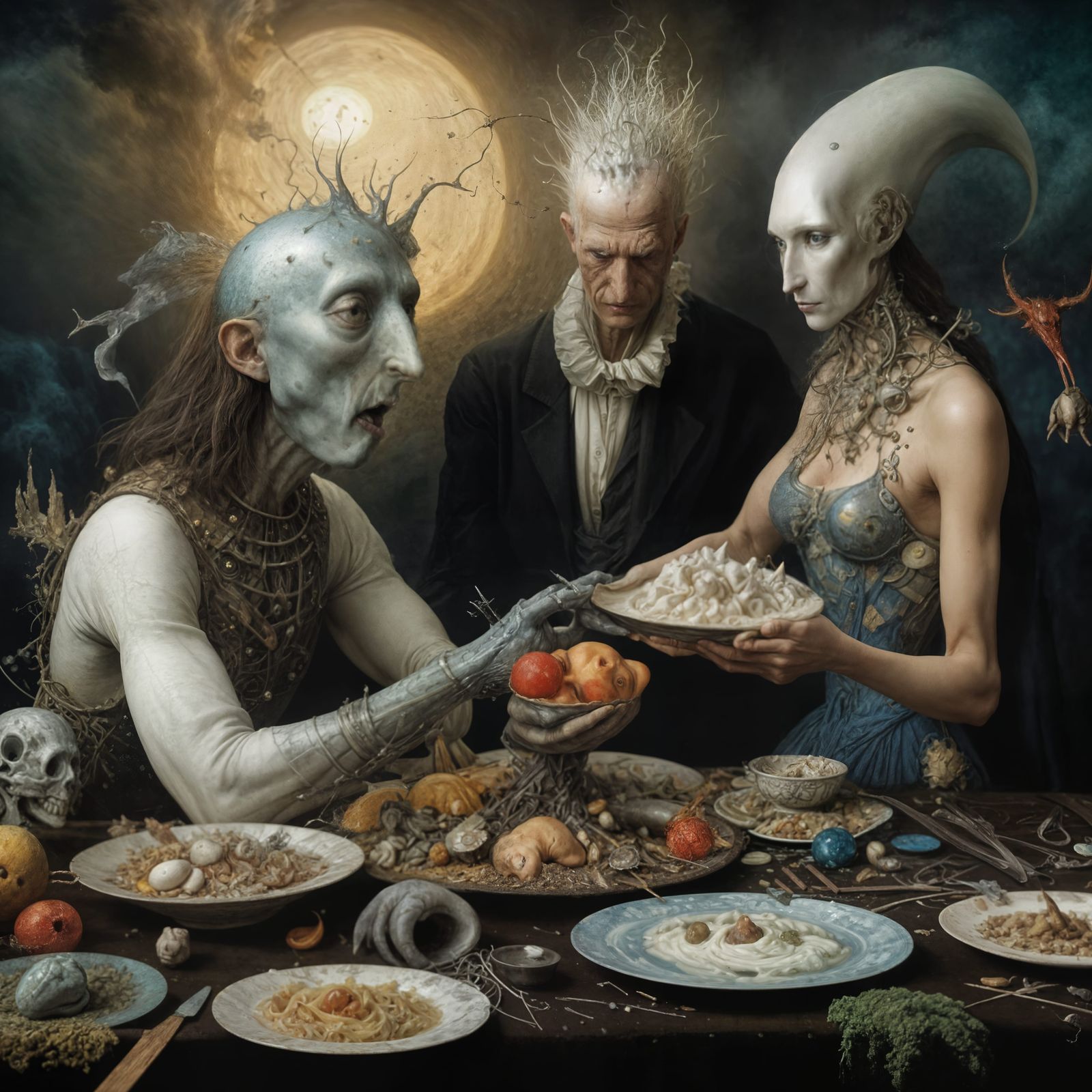 This Chef actually Tasted it! - "Tastes White" and then moved onto  the next sacrificial lamb with a Dish for them to tr...