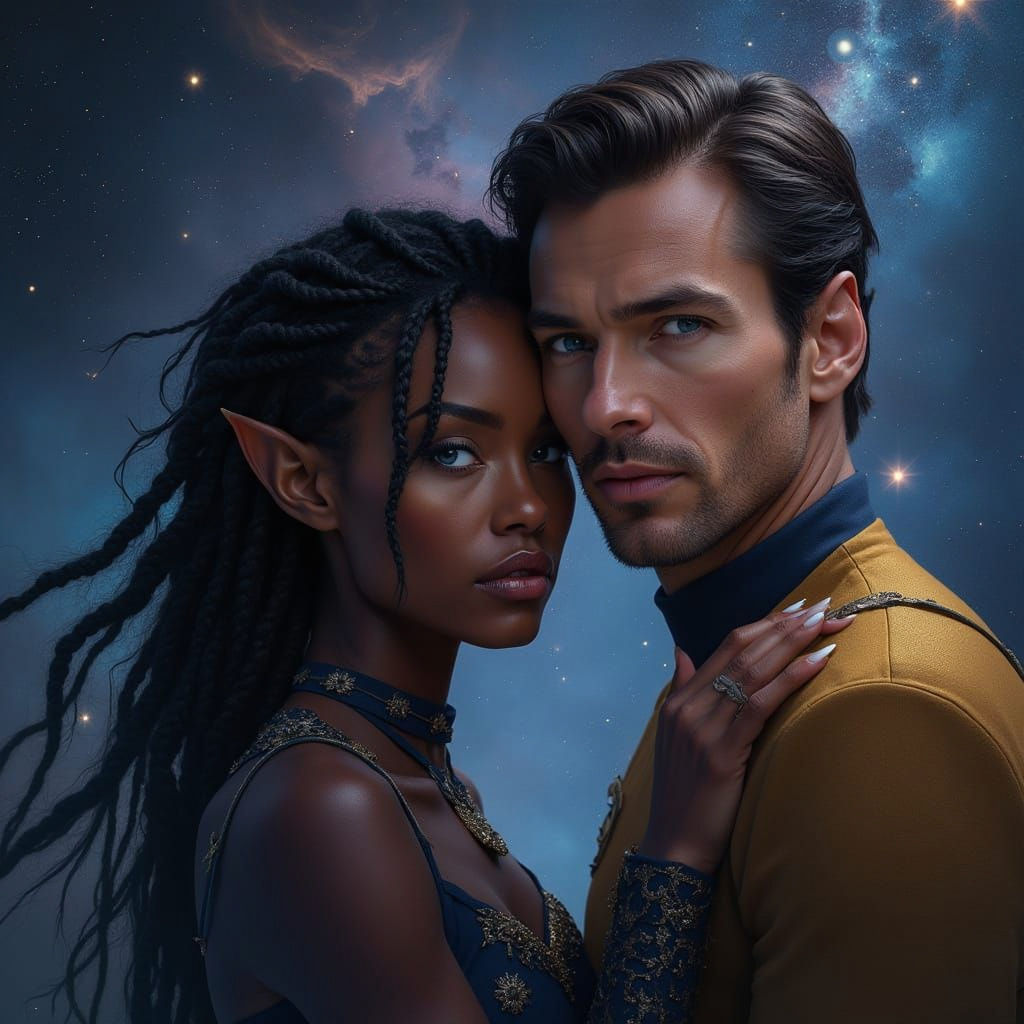 Cosmic Love: Vulcan Woman and Star Trek Captain