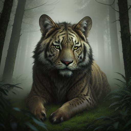 Hyperrealistic Wildlife Photography of Extinct Animals