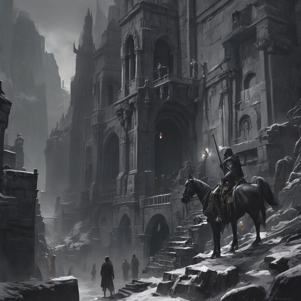 Grimdark Fantasy Digital Painting