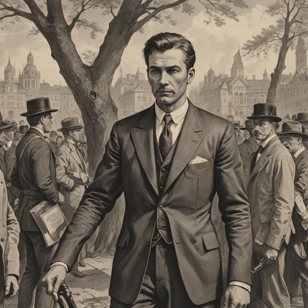 19th Century Man Generated by AI