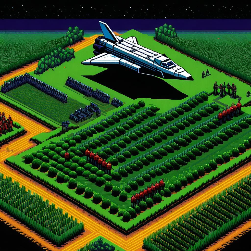 8-bit X-Com shuttle
