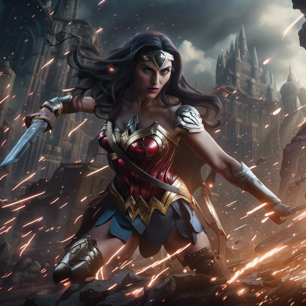 Sylvanas vs Wonder Woman: Epic Fantasy Battle