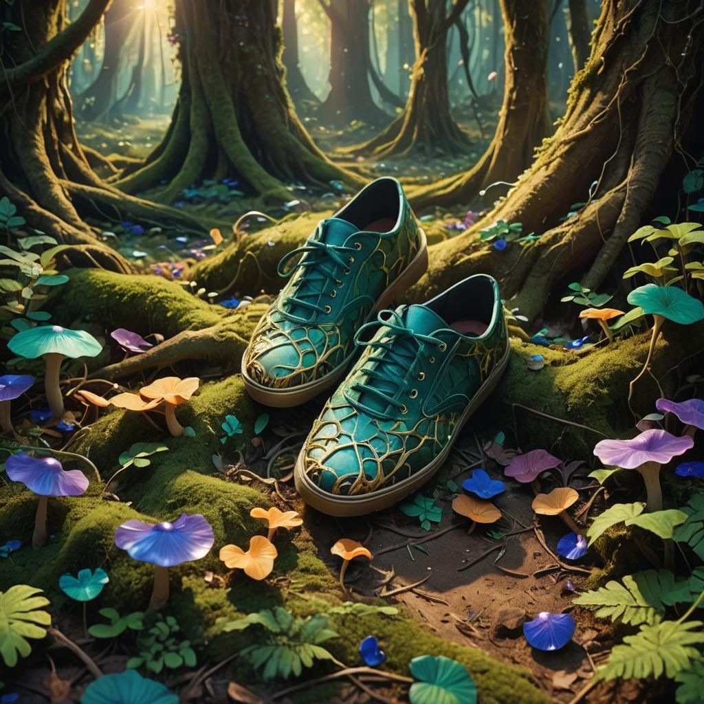 Handmade Shoes on Pandora Forest Floor