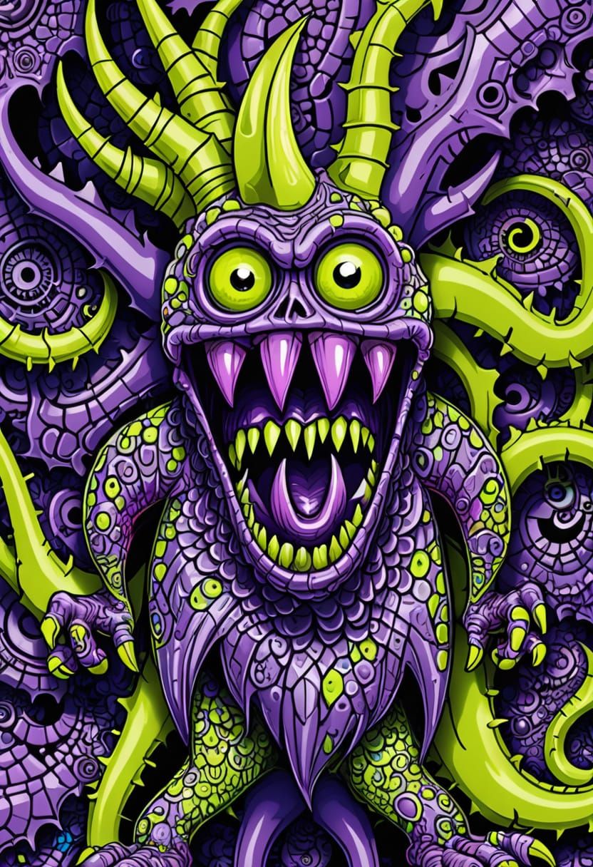 Abstract Curvy Dude V