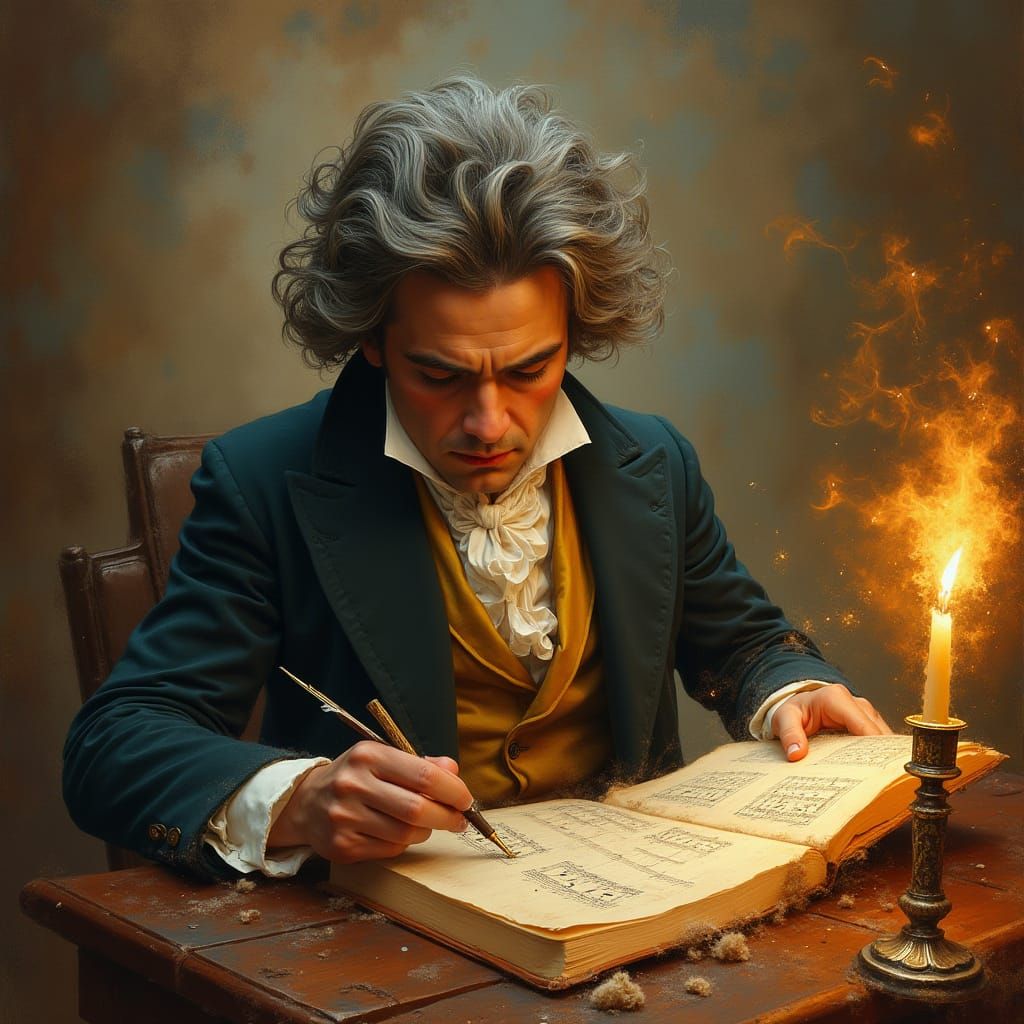 Beethoven's Ephemeral Breakthrough in Cinematic Fantasy