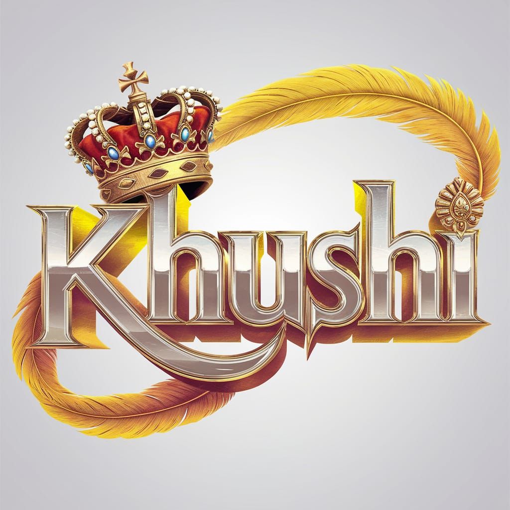 Khushi Movie Poster in 3D Digital Art