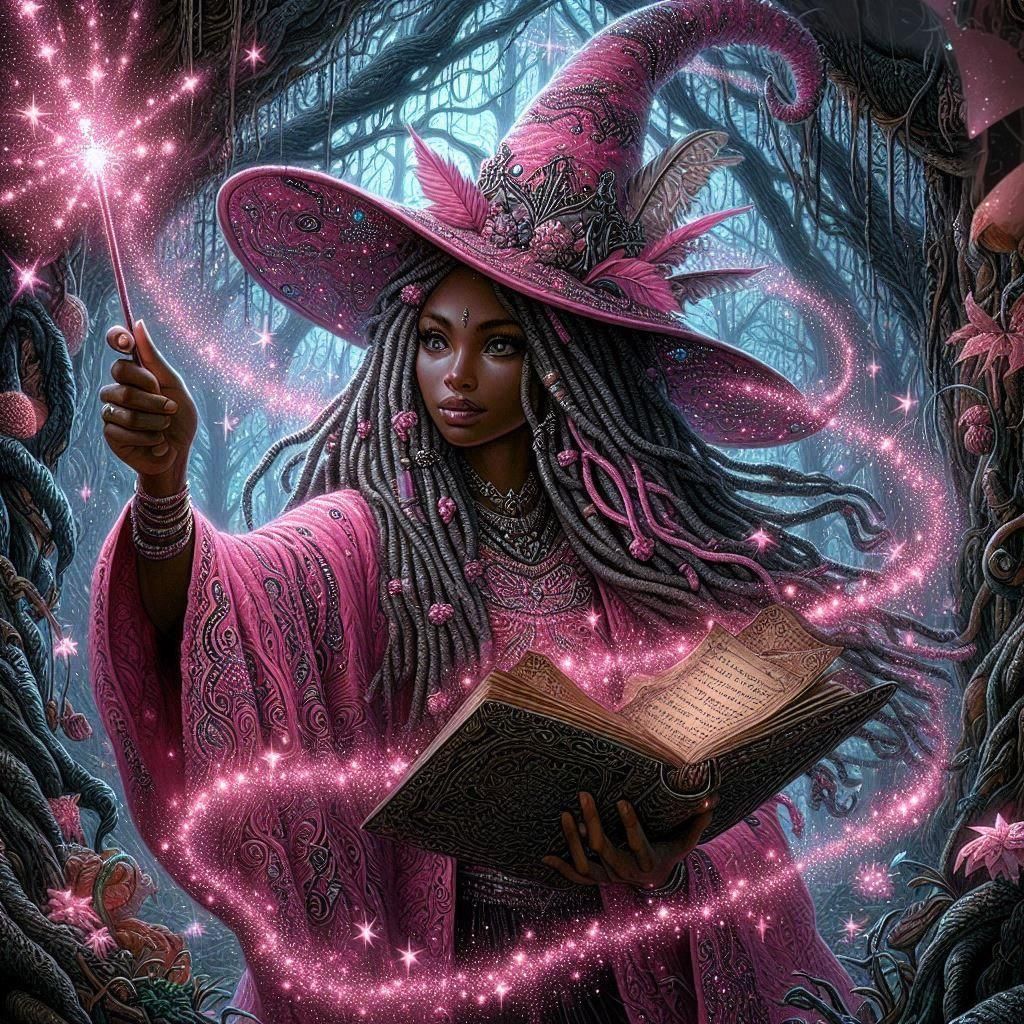 Pink Magic Halloween