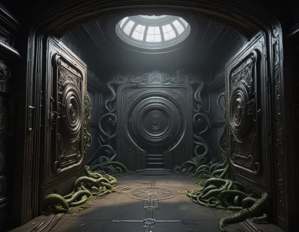 Creeping Abomination in a Labyrinthine Vault