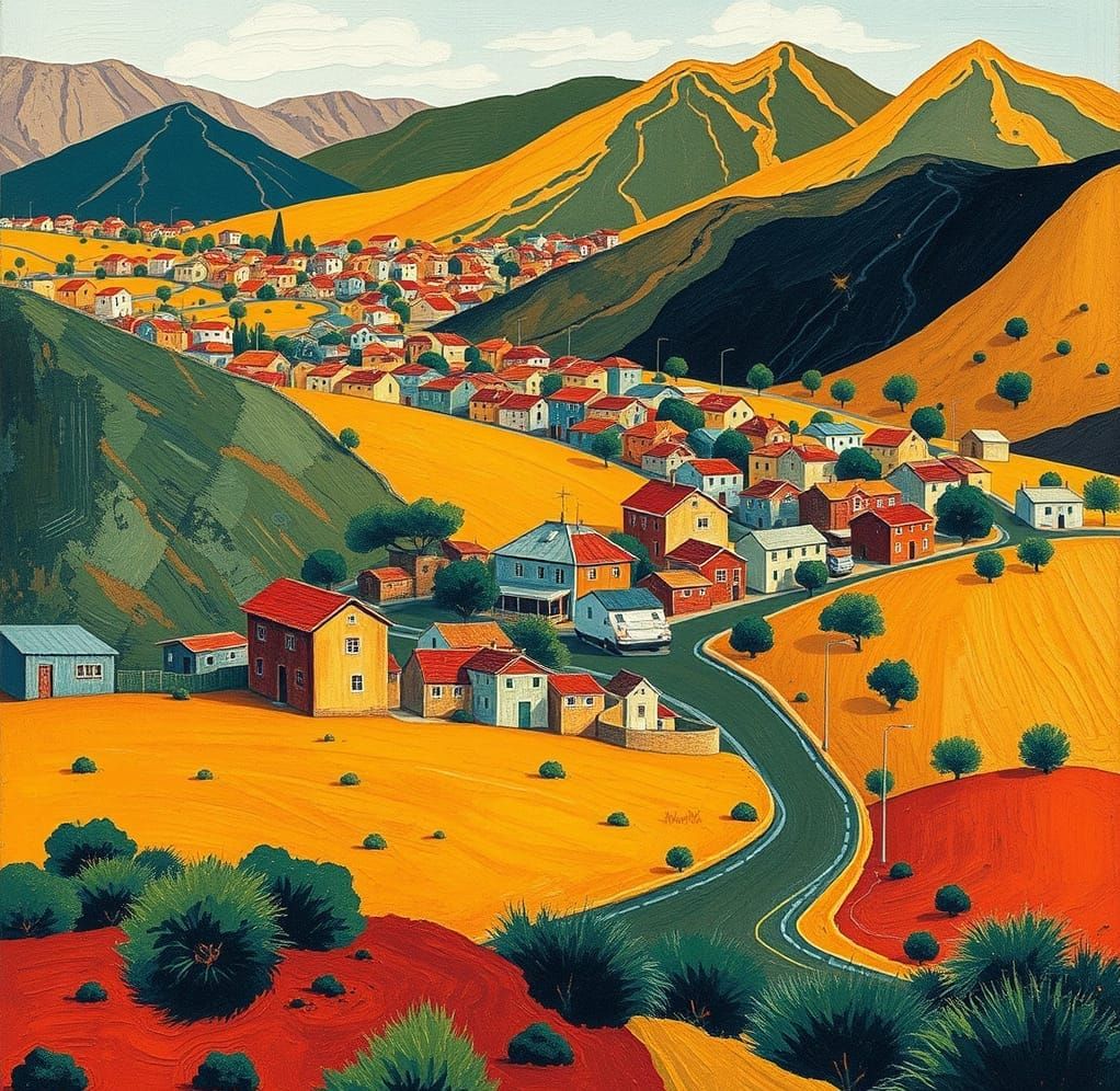 Artwork Inspired by South African Masters