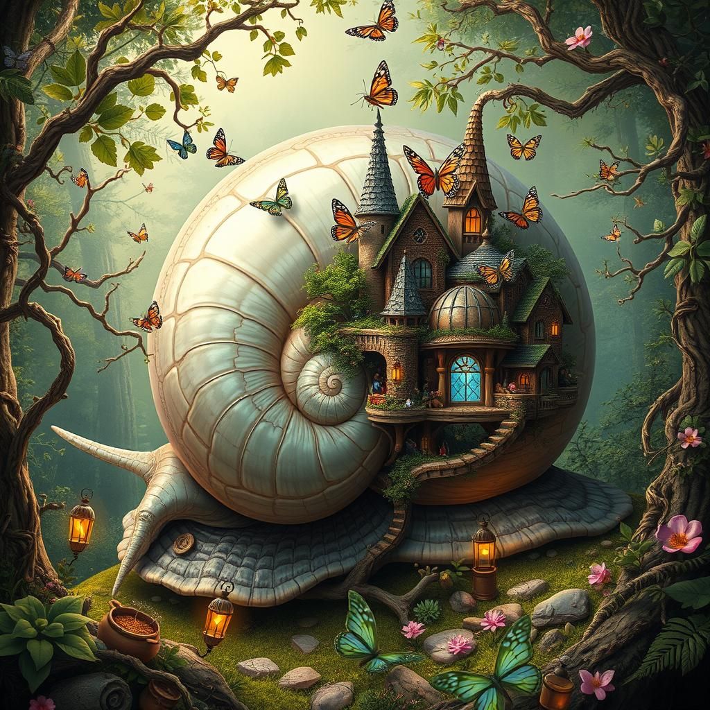 Two houses in my shell