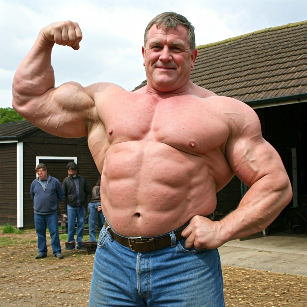 Farmer Greg: The Giant Powerlifter From 2005