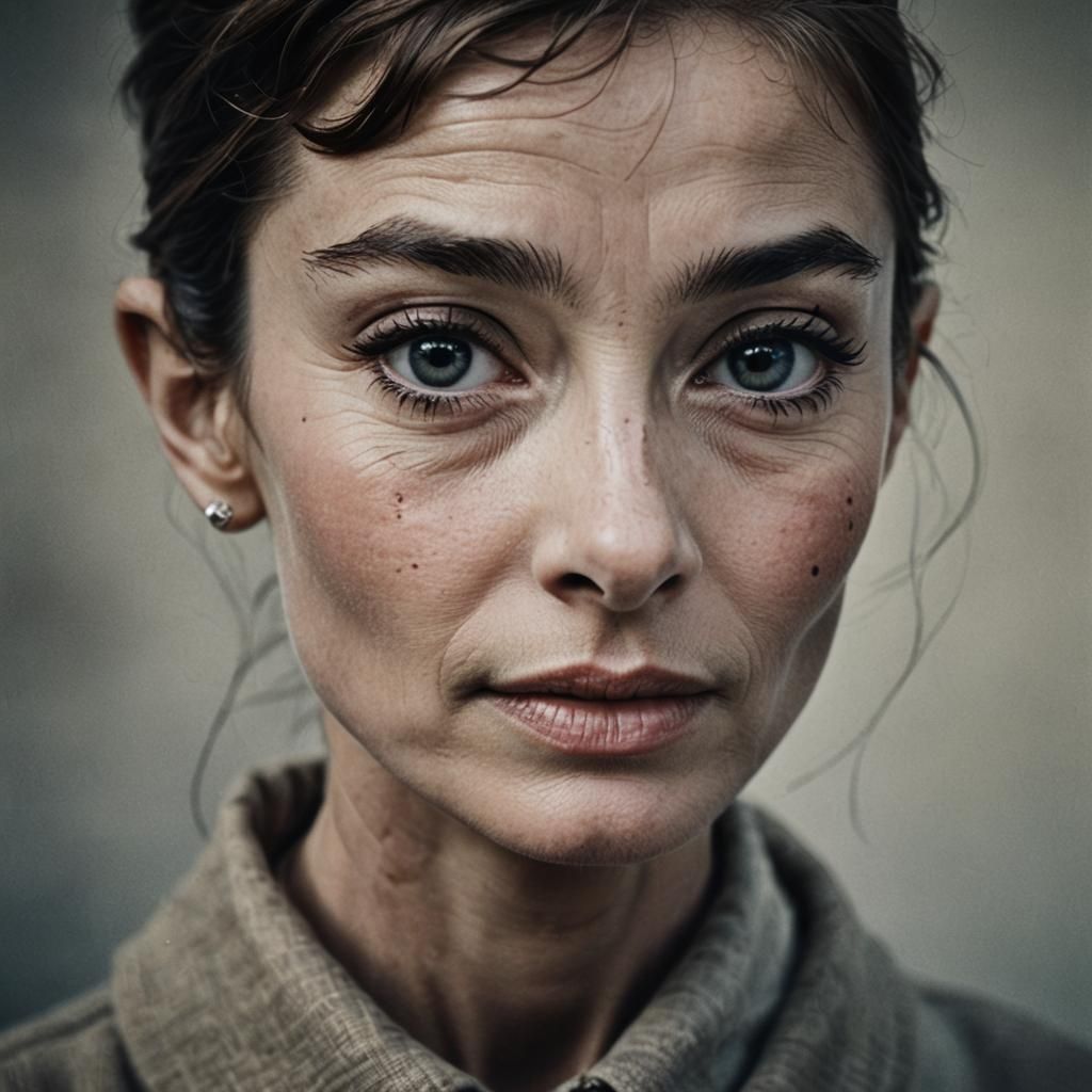 Classic Portrait in Black and White