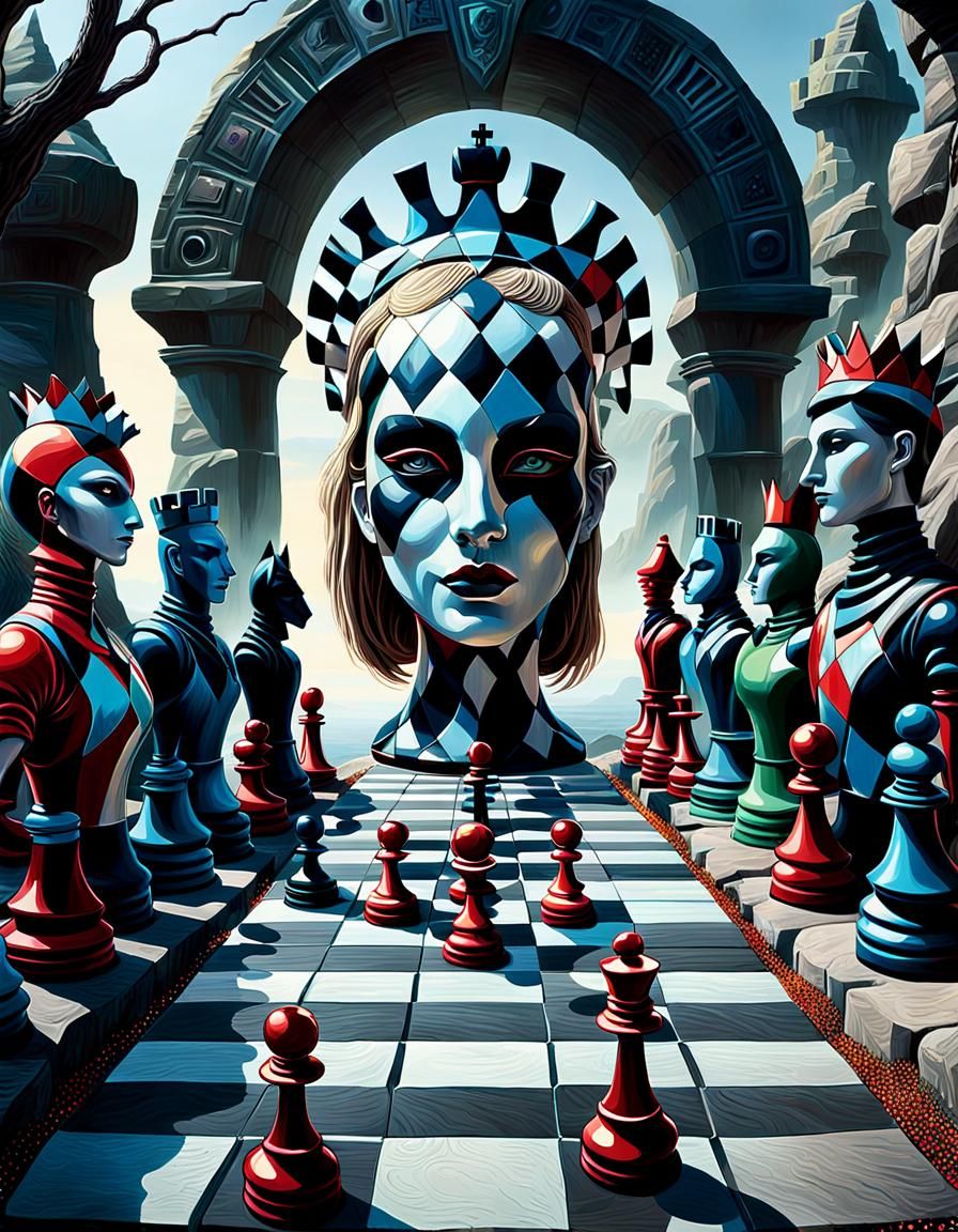 Beware, she can move in all directions