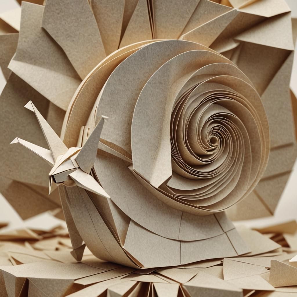 Origami Papercraft with a Big Smile