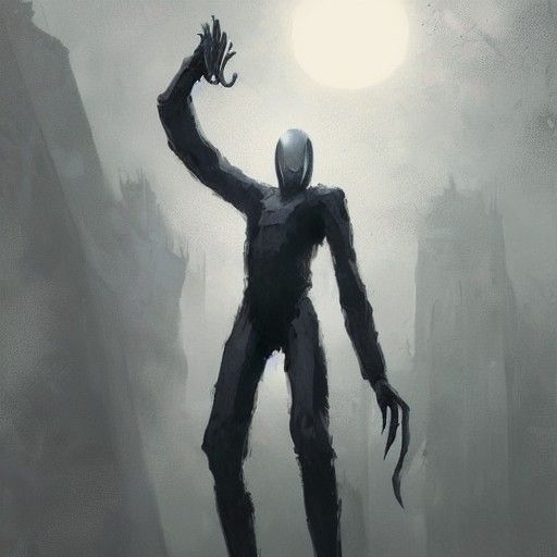 Sinister Enderman Illustration