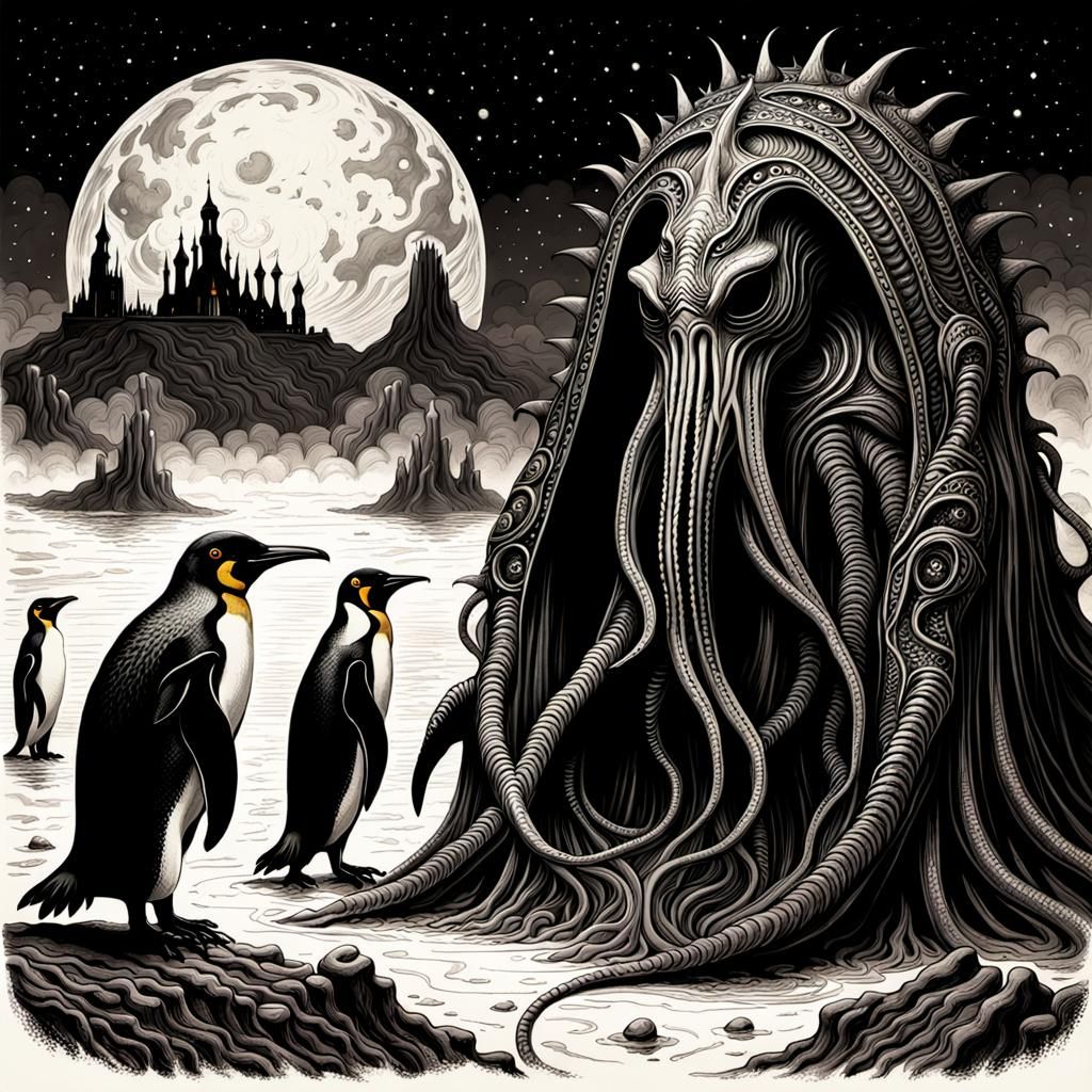 Eldritch Temptation: Penguins and Cosmic Horror